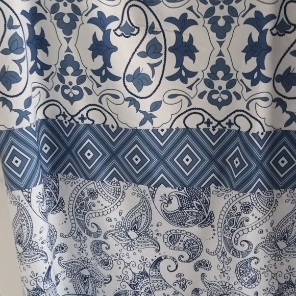 Ladies blue and white sundress size XL - Picture 4 of 4